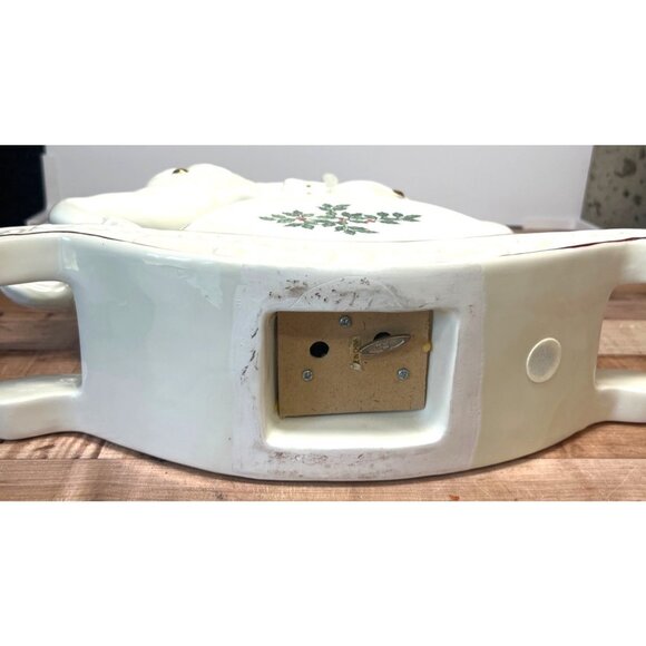 Holiday Rocking Horse Figurine, Plays Music, Large - Picture 9 of 9